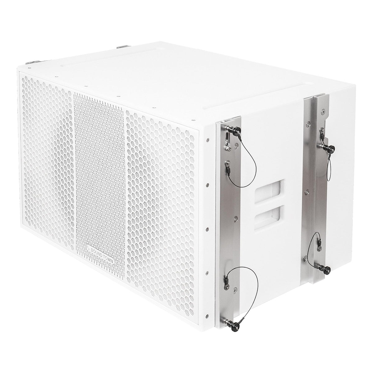 18” 1600W Powered Line Array Subwoofer with DSP, White N199092