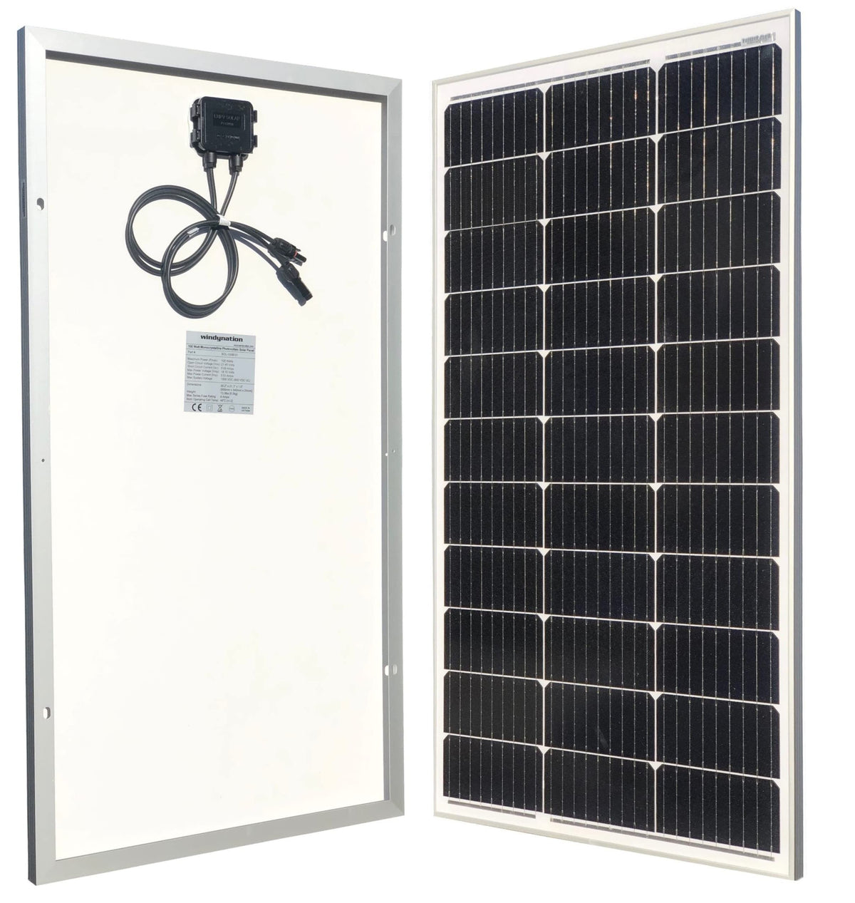 300 Watt Monocrystalline Solar Panel Kit with 1500W Power Inverter and 200ah AGM Battery T34133