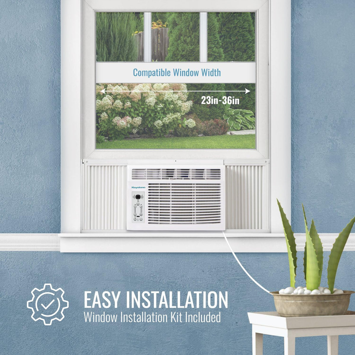 8,000 BTU Window Air Conditioner D37054