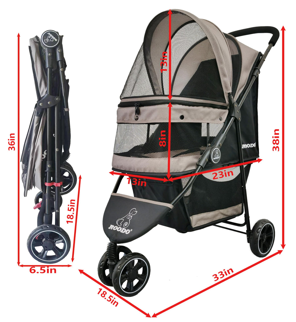 3 Wheel Pet Stroller Q28459