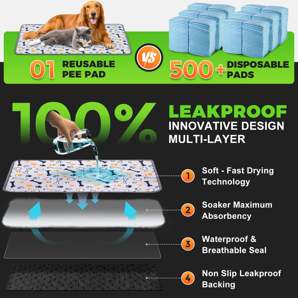Large Artificial Turf Dog Grass Pad with Tray L7916
