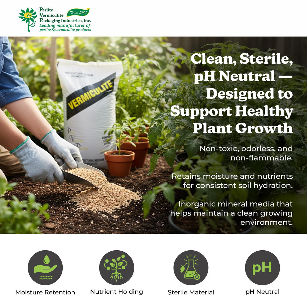 4 Cubic Feet Medium Vermiculite Soil Conditioner T983538