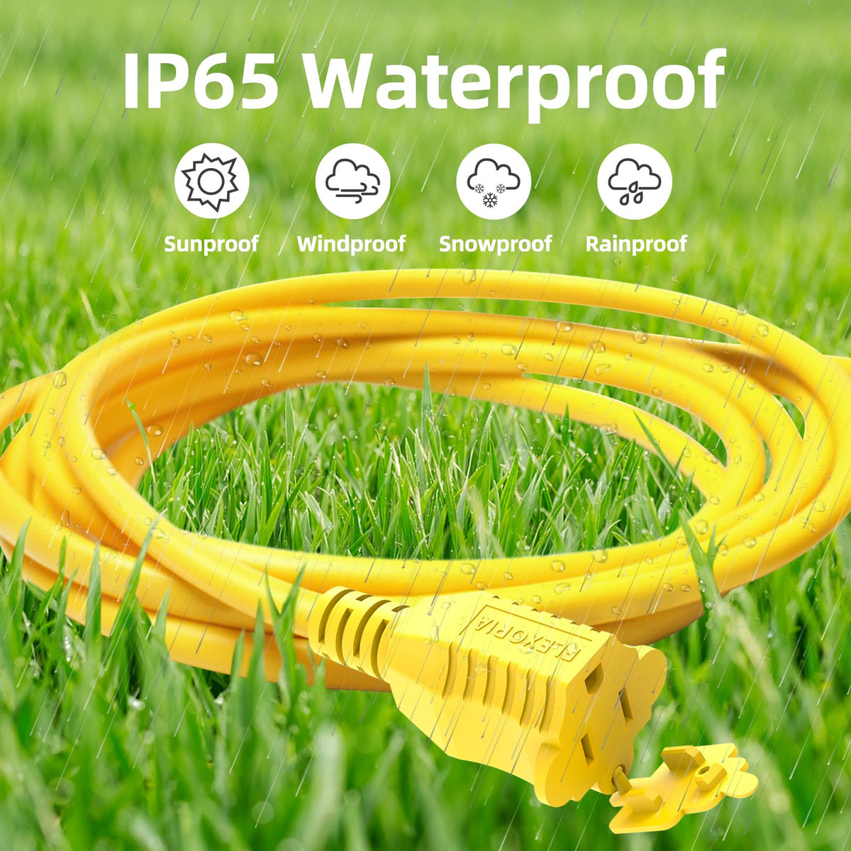100 FT Heavy Duty Outdoor Extension Cord P6291