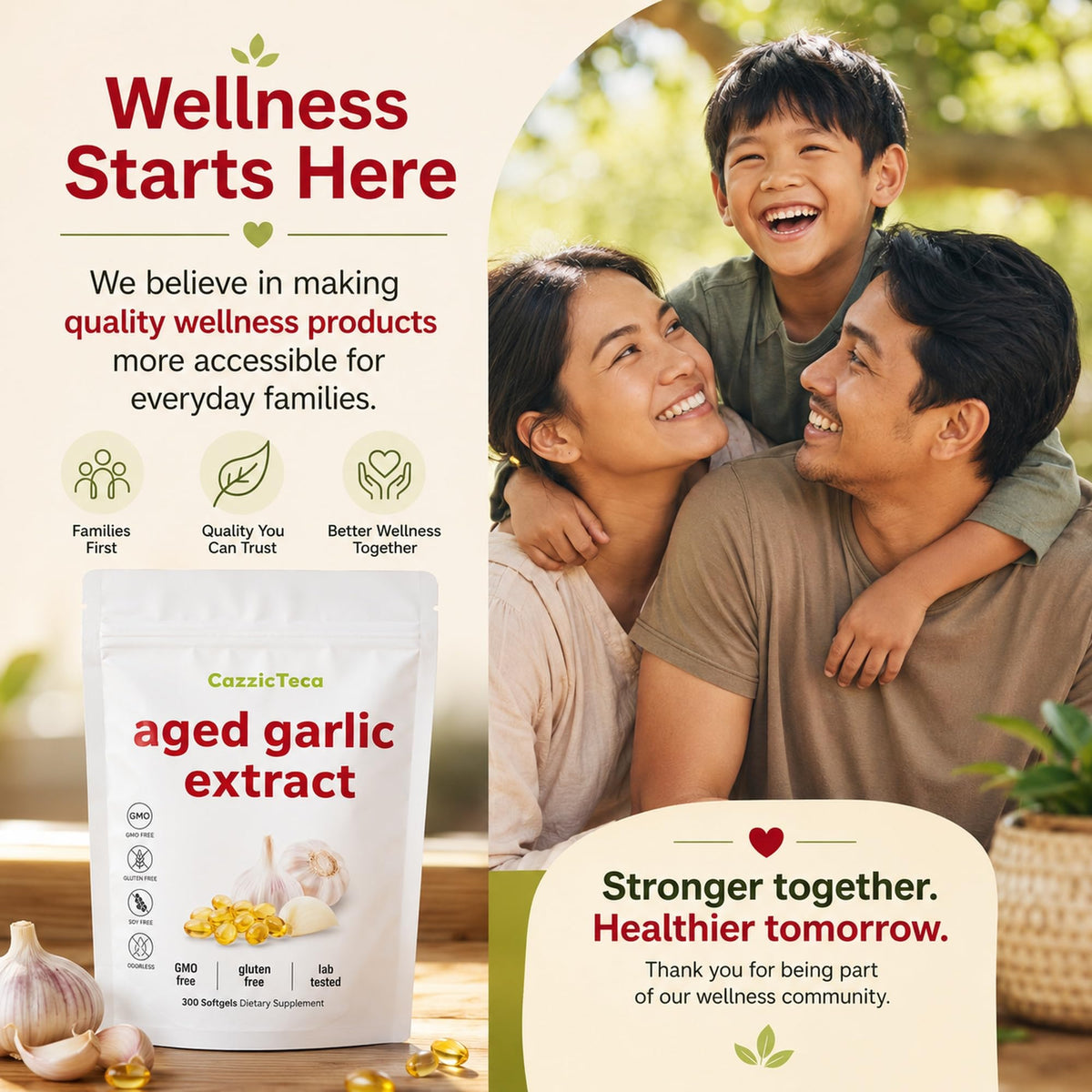 Odorless Organic Garlic Extract 7500mg 300 Softgels D605