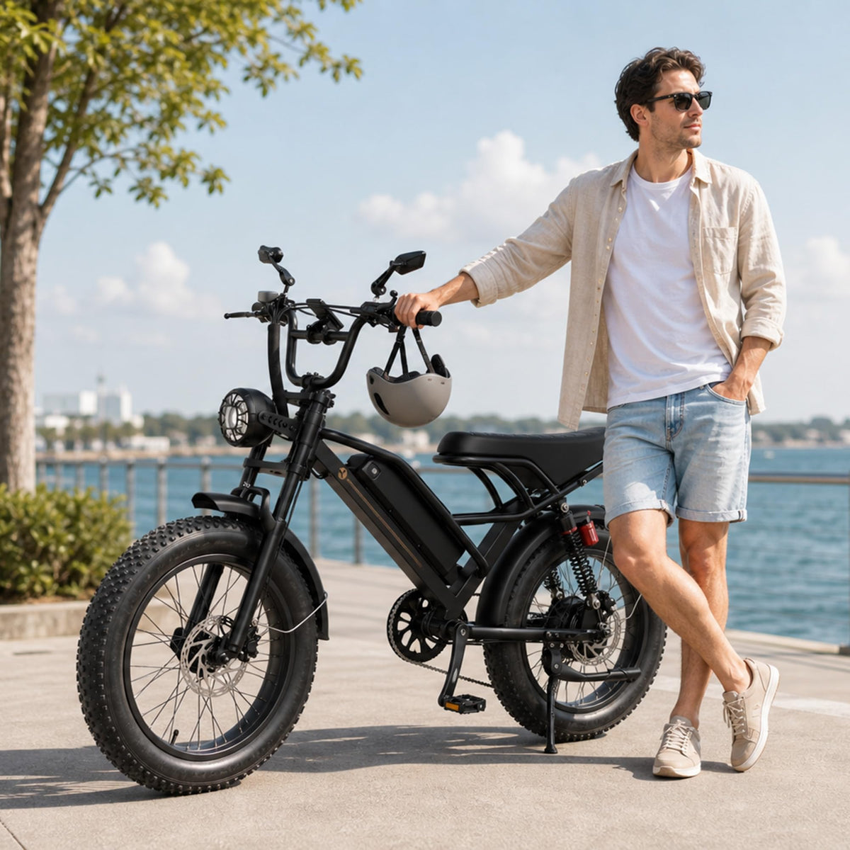 Electric Bike, 3000W Peak, 90 Miles & 38MPH H9068