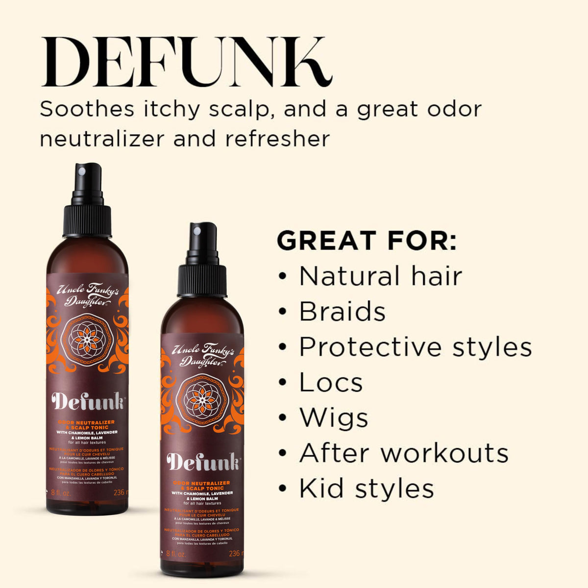 8 oz Hair Odor Neutralizing Tonic Z36383
