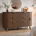 Fluted 6 Drawer Dresser X3035