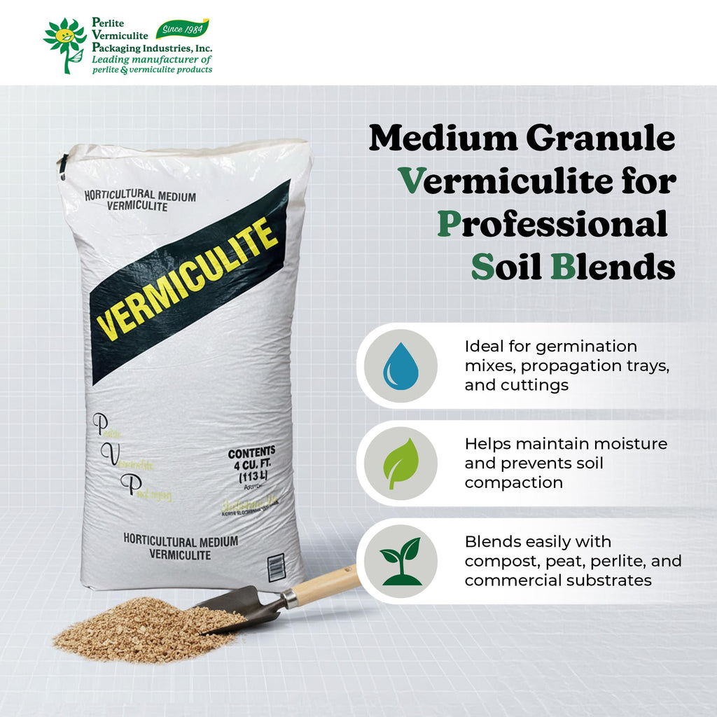4 Cubic Feet Medium Vermiculite Soil Conditioner T983538