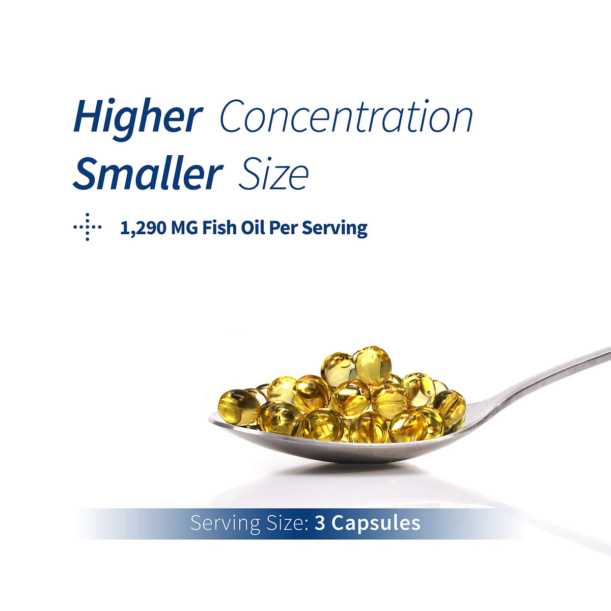 Mini Omega 3 Fish Oil 1290 mg Softgels D55255