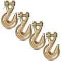 3/8" Clevis Grab Hooks 4 Pack Heavy Duty Chain Hook R337