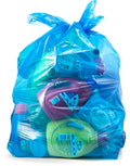 Blue Heavy Duty 33 Gallon Trash Bags 100 Count I955