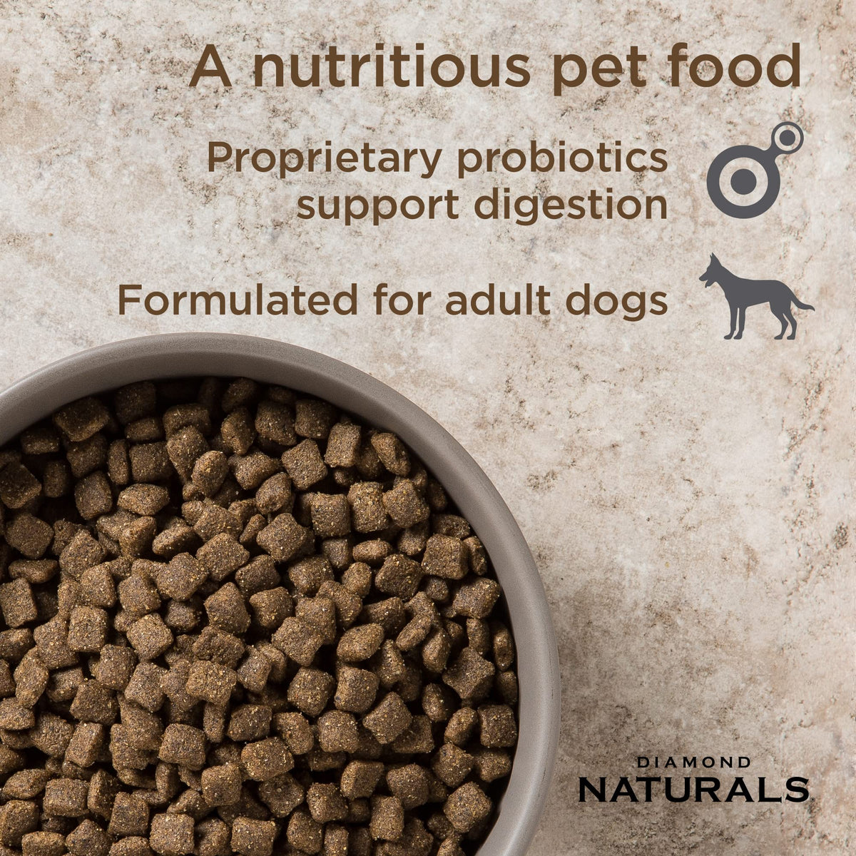 Dry Dog Food, Lamb Meal & Rice, 40lb B6544