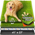 Large Artificial Turf Dog Grass Pad with Tray L7916
